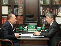 Михаил Мень и Алексей Цыденов обсудили ход реализации программ Минстроя России в Республике Бурятия