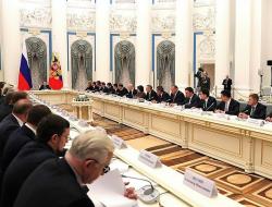 Михаил Мень сделал доклад на заседании Совета при Президенте РФ по стратегическому развитию и приоритетным проектам