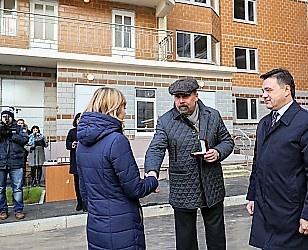 Квартиры в двух домах «СУ-155» в Звенигороде переданы 340 семьям