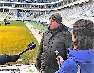 Леонид Ставицкий: «Стадион Калининград» – в лидерах по подготовке к Чемпионату мира по футболу в этом году