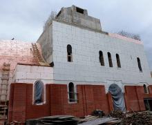 Владимир Ресин поставил задачу строителям сдать храм Спиридона Тримифунтского в эксплуатацию в первом квартале 2018 года